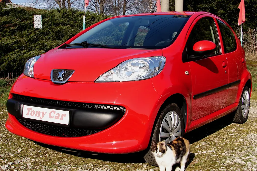 Peugeot 107 1.0i 68PS 5-dv. 80t KM KLIMA STK